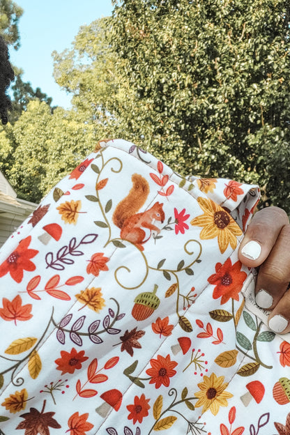 Sunflower & Leaves Tote